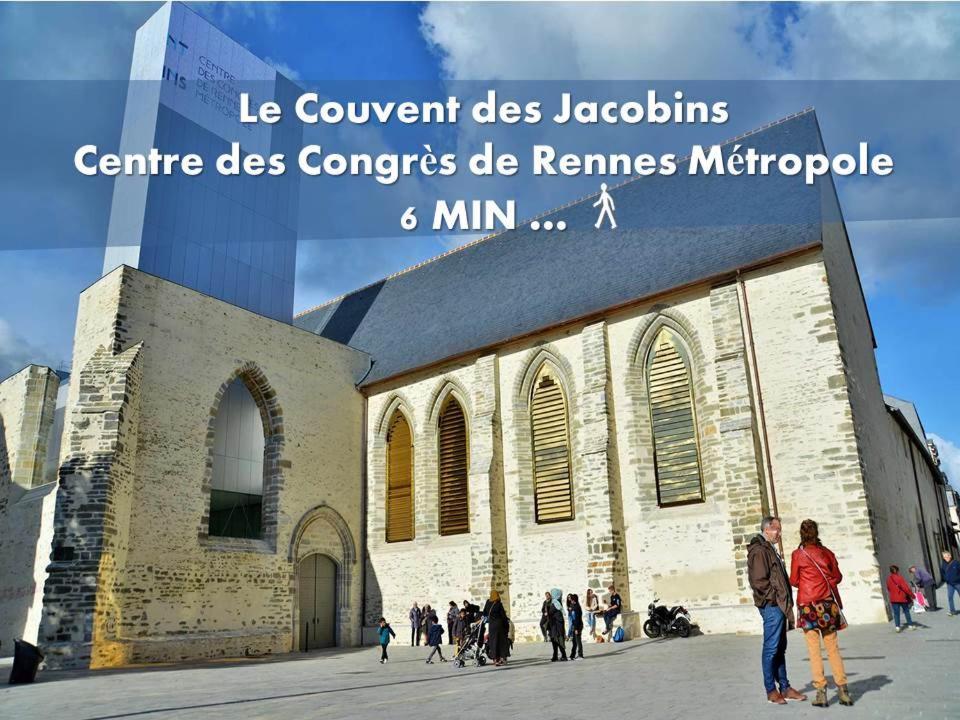 Ty Nid Studio Rennes Hypercentre Hoche-St-Anne Экстерьер фото
